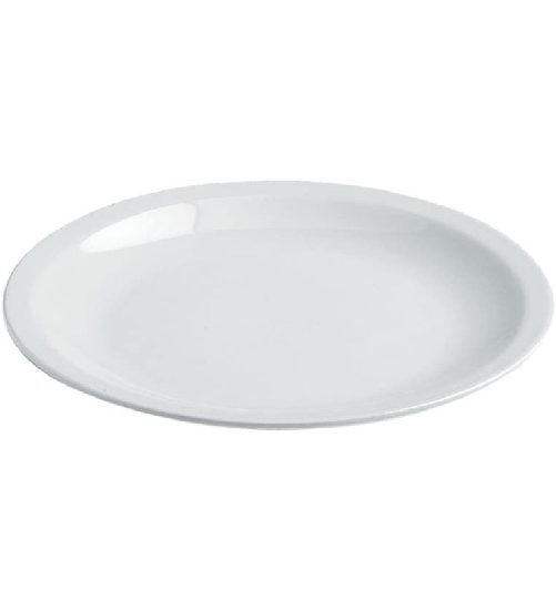 Tognana capri torino pro bianco, set 6 piatti frutta cm 21 in fine porcellana