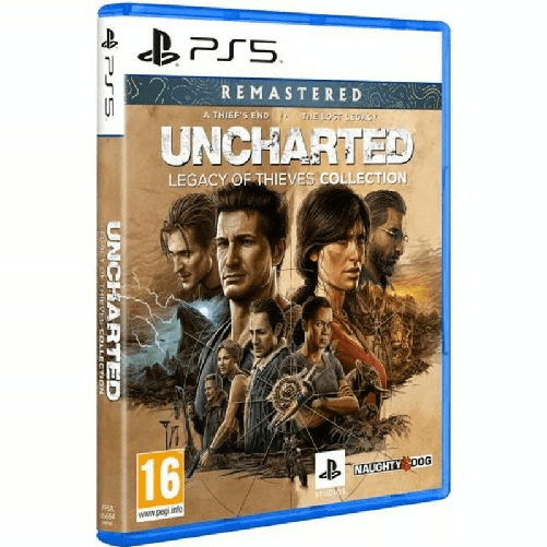 Naughty Dog Videogioco PlayStation 5 Naughty Dog Uncharted: Legacy of Thieves Collection Remastered