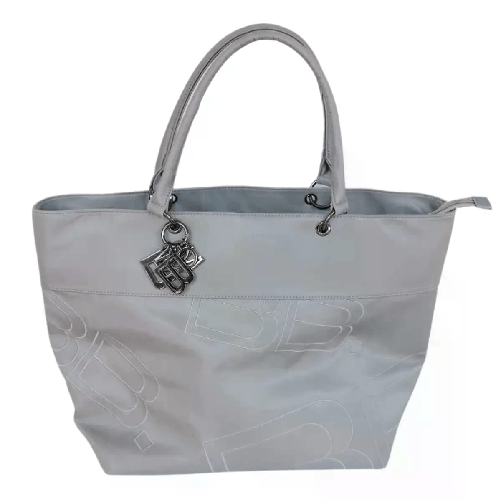 Borsa a Tracolla In Tessuto Grigia Bamboom