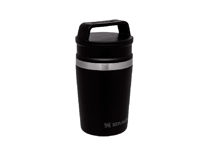 Stanley 1913 Stanley ADVENTURE SHORTSTACK TRAVEL MUG 8oz /230ml Matte Black Pebble