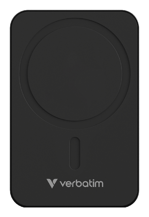 Verbatim Charge 'n' Go Essentials 20000mAh Power Bank Wireless Magnetico Nero Verbatim Charge 'n' Go Essentials 20000 mAh Carica wireless Nero