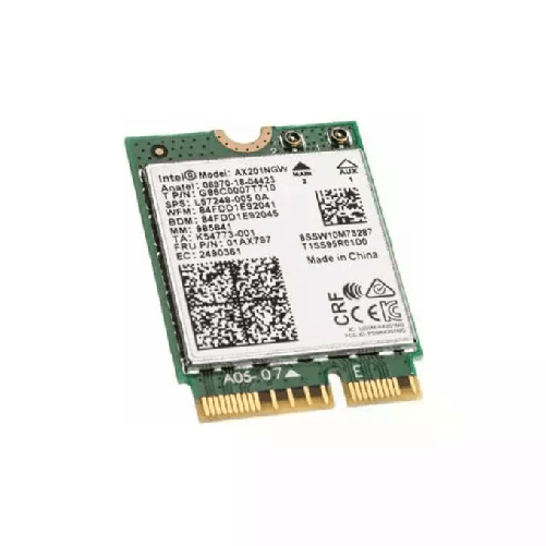 ASUS Scheda WiFi M.2 Intel AX201 Bluetooth 5.2 300Mbps per PC Adattatore Wireless