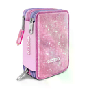 GIOTTO                                                        Giotto Super Crystal Astuccio 3 Zip Pink