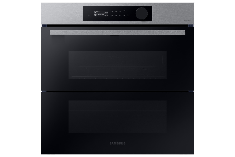 Samsung forno elettrico nv7b5740tbs serie 5 dual cook 76l vapore wi-fi incasso a+