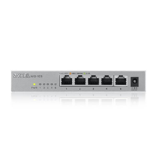 ZYXEL Switch unmanaged 5 porte 2.5gbe - XMG-105-ZZ0101F