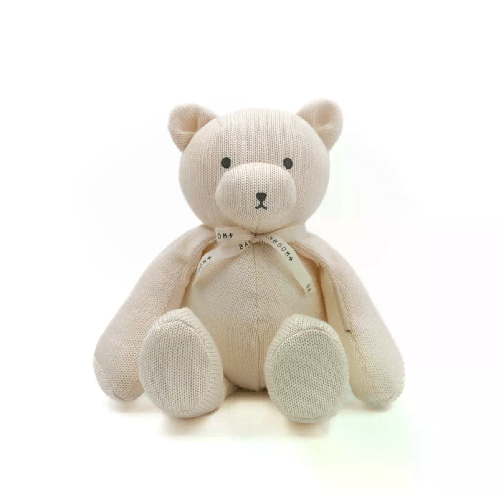 Carillon Orso In Maglia Pink Bamboom