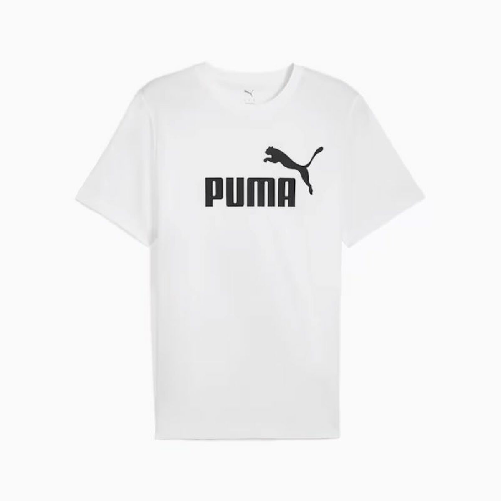 Puma Maglia a Maniche Corte Uomo Puma ESS No. 1 Logo Tee C/O 682532 02 Bianco