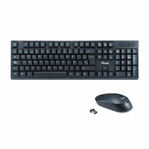 Equip Tastiera Equip 245221 Nero Qwerty in Spagnolo Spagnolo