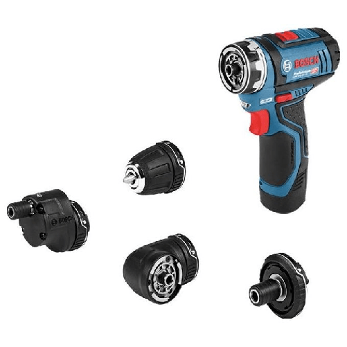 Bosch Cacciavite elettrico BOSCH GSR 12V-15 FC Professional 15 Nm 30 Nm Bosch GSR 12V-15 FC Professional Senza chiave 600 g Nero, Blu