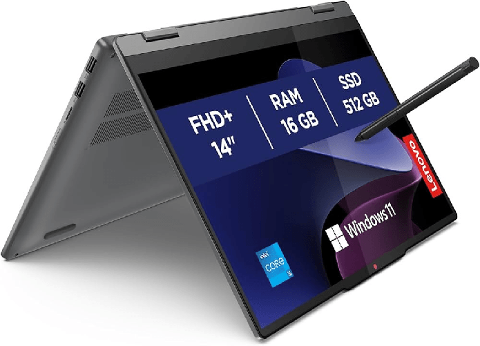 Lenovo notebook 2-in-1 ip5 14ial10 14 pollici touchscreen intel core i5 8gb ssd