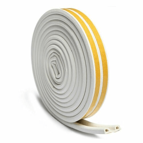GUARNIZIONE ADESIVA PARAFREDDO 6 MT PARASPIFFERI PORTE FINESTRE GOMMA 0.9 CM P