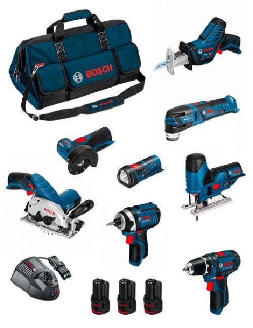 Bosch professional bosch kit bmkb8-28bd3.. 0660989125745 Bosch professional bosch kit bmkb8-28bd3 (gsr12v-15+gdr12v-105+gks12v-26+gws12v-76+gst12v-70+