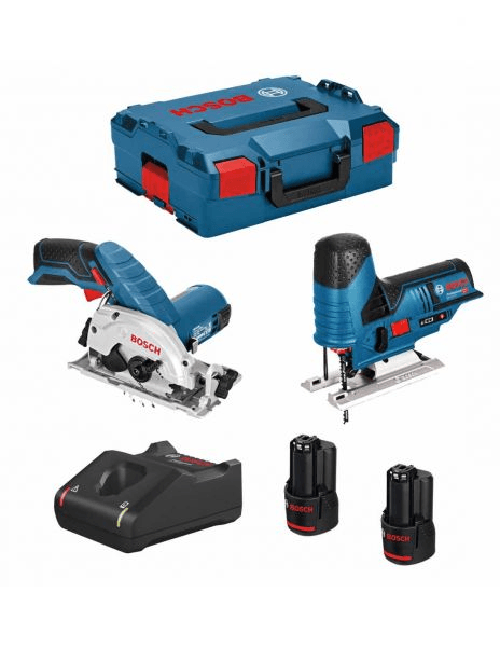 Bosch professional bosch kit 12v b12gksgst2bat3a-40 (gks 12v-26 +.. 8435587904526