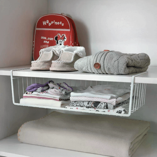 Cestello sottoripiano Metaltex Babatex 14D x 26L x 50H cm