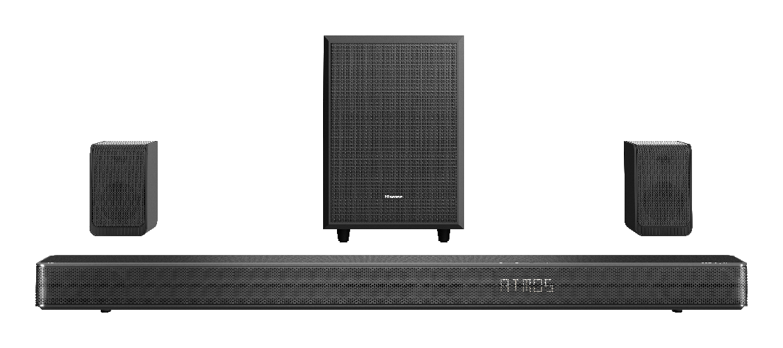 Hisense AX5125H altoparlante soundbar Nero 5.1.2 canali 500 W