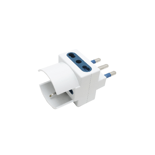Silamp Adattatore spina 16A 2 presa Bipasso 10A 16A Schuko potenza max 1500W