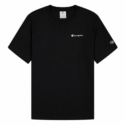 Champion Maglia a Maniche Corte Uomo Champion Champion Crewneck Nero