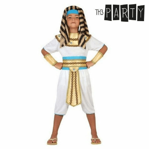 Th3 Party Costume per Bambini Th3 Party Re Egizio Bianco (6 Pezzi)
