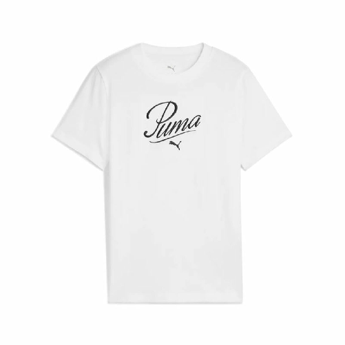 Puma Maglia a Maniche Corte per Bambini Puma Essentials Bianco