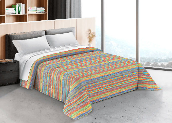 Trapunta Piumone Letto Invernale Imbottita 300gr Scaldanotti Vienna