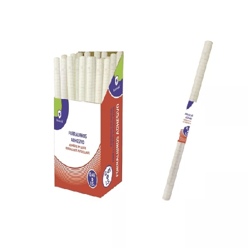 Bismark Rotolo di polipropilene Bismark 15x045 m - Autoadesivo - Griglia di precisione - Trasparente