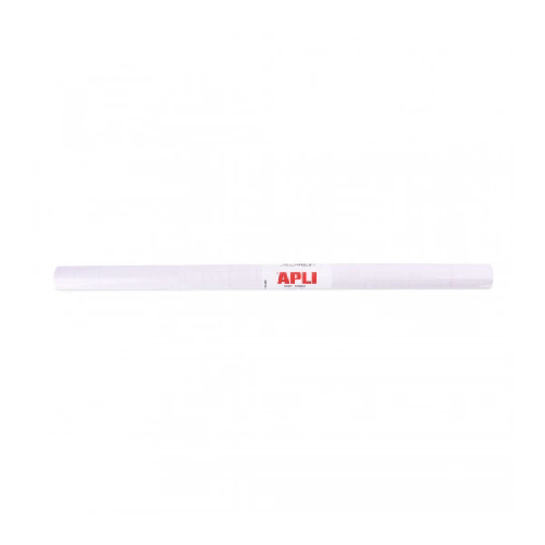 Apli Rotolo di polipropilene trasparente Apli 15x050 m - Adesivo riposizionabile - Sistema Easy Peel Rotolo di polipropilene trasparente Apli 15x050
