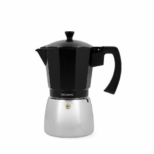 Bidasoa Caffettiera Italiana Bidasoa Tribeca Metallo Acciaio 9 Tazze