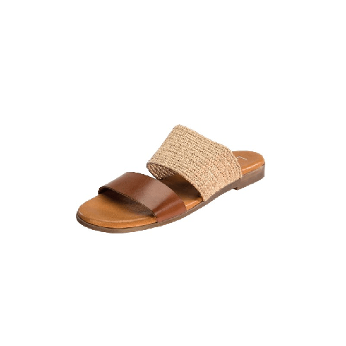 Luxdive ciabatta bassa donna pell/corda cuoio