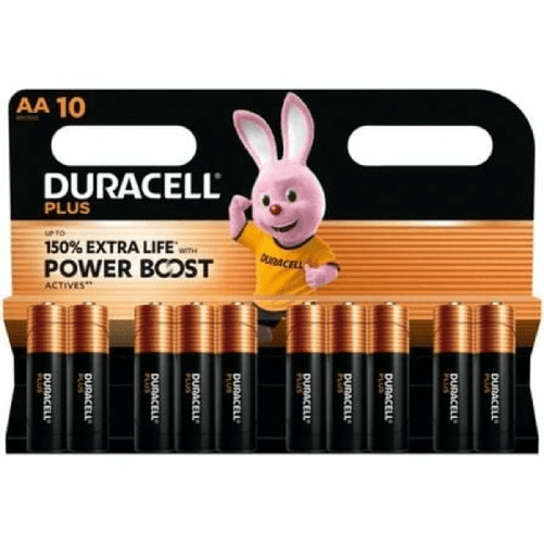 Duracell Plus Batteria monouso Stilo AA Alcalino DURACELL Batterie Ricaricabili DURACELL DPBLR6B10 1,5 V