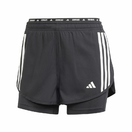 Adidas Pantaloncini Sportivi da Donna Adidas Own the run 3S 2In1