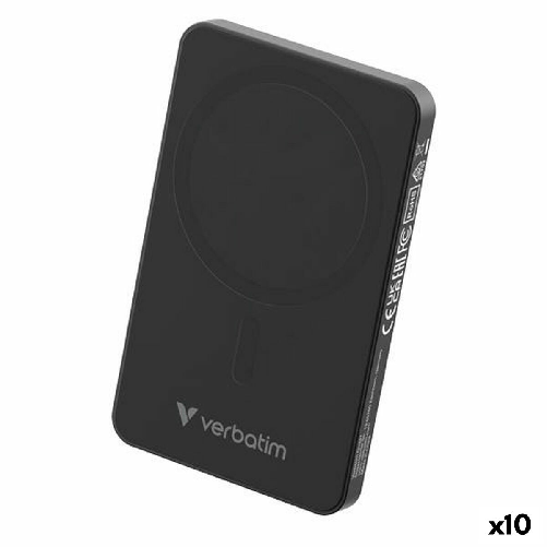 Verbatim Power Bank Verbatim Nero 5000 mAh (10 Unità)
