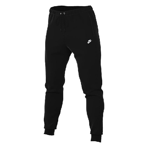 Nike Club Jogger FN3801-010, da Uomo, Nero/Bianco