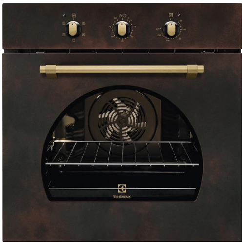 Electrolux fr53r forno elettrico da incasso 68l rame infispace cottura pizza