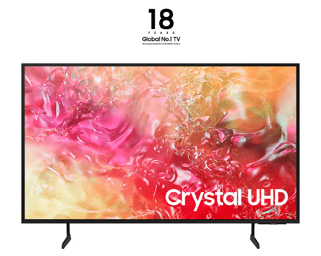 Samsung tv crystal uhd 4k 50 pollici du7190 2024 smart tv led