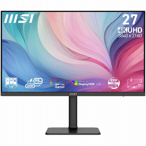 Msi modern md272uphg monitor ufficio 27 pollici uhd ips 60hz regolabile vesa