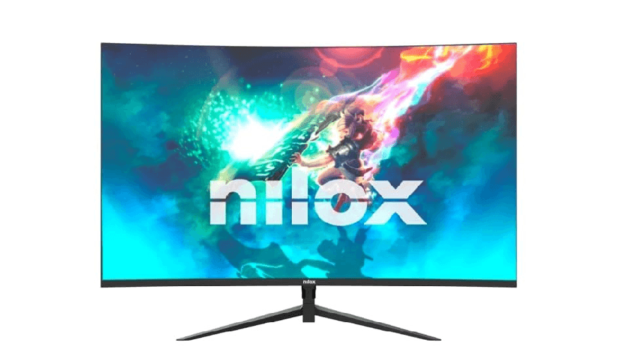 Nilox NXM27CRV2001 Monitor PC 68,6 cm (27") 1920 x 1080 Pixel Full HD LED Nero Nilox monitor gaming nxm27crv2001 27" curvo full hd 200hz 1ms va hdmi d