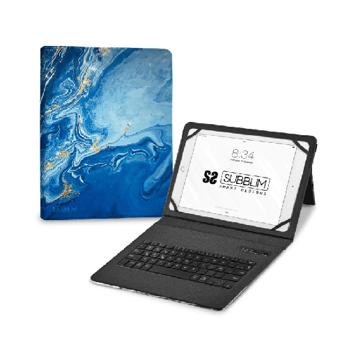 Subblim Custodia per Tablet e Tastiera Subblim SUBKT5-BTTB01 Azzurro macOS
