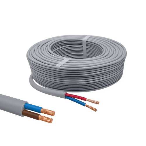 Cavo elettrico fg16or 2x6 mm² grigio 0,6/1 kv matassa 10 metri