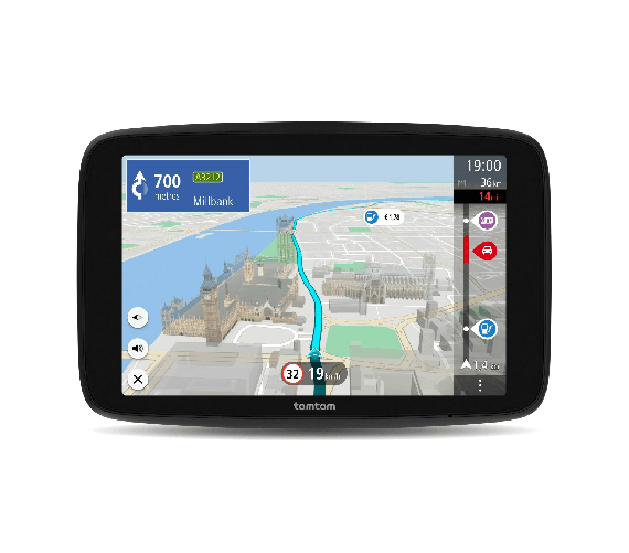 TomTom 1YD7.002.31 navigatore Fisso 17,8 cm (7") Touch screen 400 g Nero Tomtom go camper max 700 navigatore gps 7" hd wi-fi mappe mondiali per camper