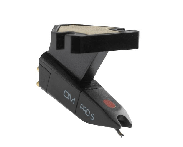 Ortofon om pro s puntina di ricambio nera per dj giradischi