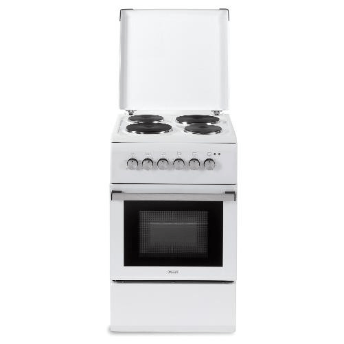 De longhi cucina elettrica bianca 50cm 4 piastre forno 52l classe a - dl554ewp2