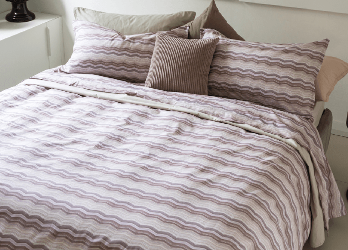 Copripiumino Doubleface In 100% Cotone Modello Les Uniques Dis. 2514