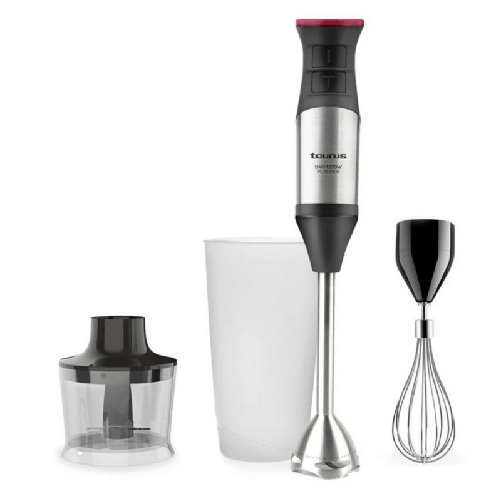 Taurus 916405000 frullatore 0,7 L Frullatore ad immersione 1200 W Nero, Argento Taurus Frullatore Taurus BAPI 1200PLUSIX 1200 W