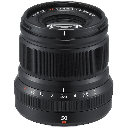 Fujifilm FUJINON XF 50mm F2 R WR MILC/SRL Teleobiettivo Nero