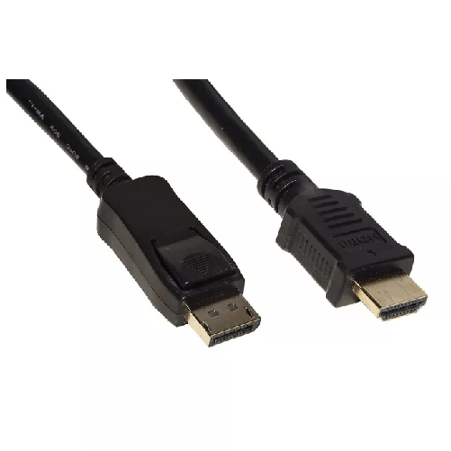 Link Accessori LKCDPH10 cavo e adattatore video 1 m DisplayPort HDMI Nero