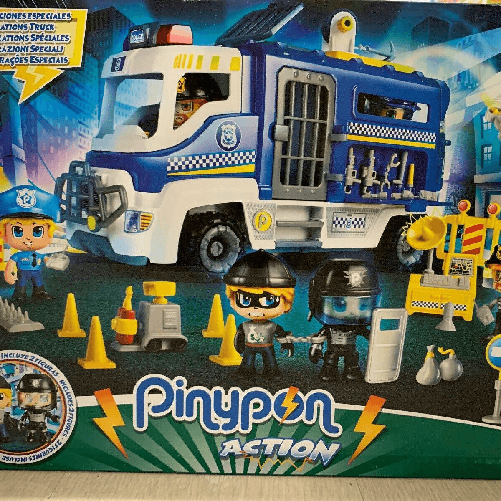 Famosa Giochi Preziosi Pinypon Action Camion Polizia Giochi Preziosi Pinypon Action Camion Polizia