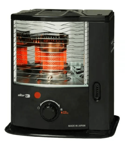 Zibro RS-122 Stufa a Combustibile Meccanica 2200 W Copertura 30 m2 Classe energetica A Nero 1710996 Toyotomi Zibro RS 122 Libera installazione Paraffi