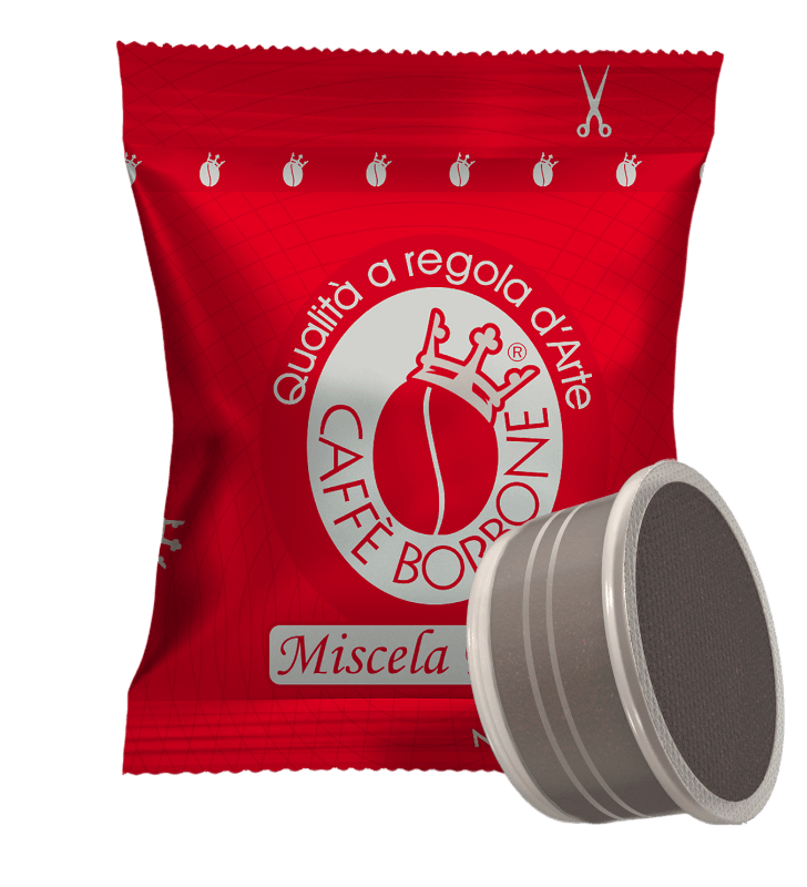 CAFFÈ BORBONE - MISCELA ROSSA - Box 50 CAPSULE COMPATIBILI ESPRESSO POINT da 7g Caffè Borbone Miscela Rossa Capsule caffè 50 pz