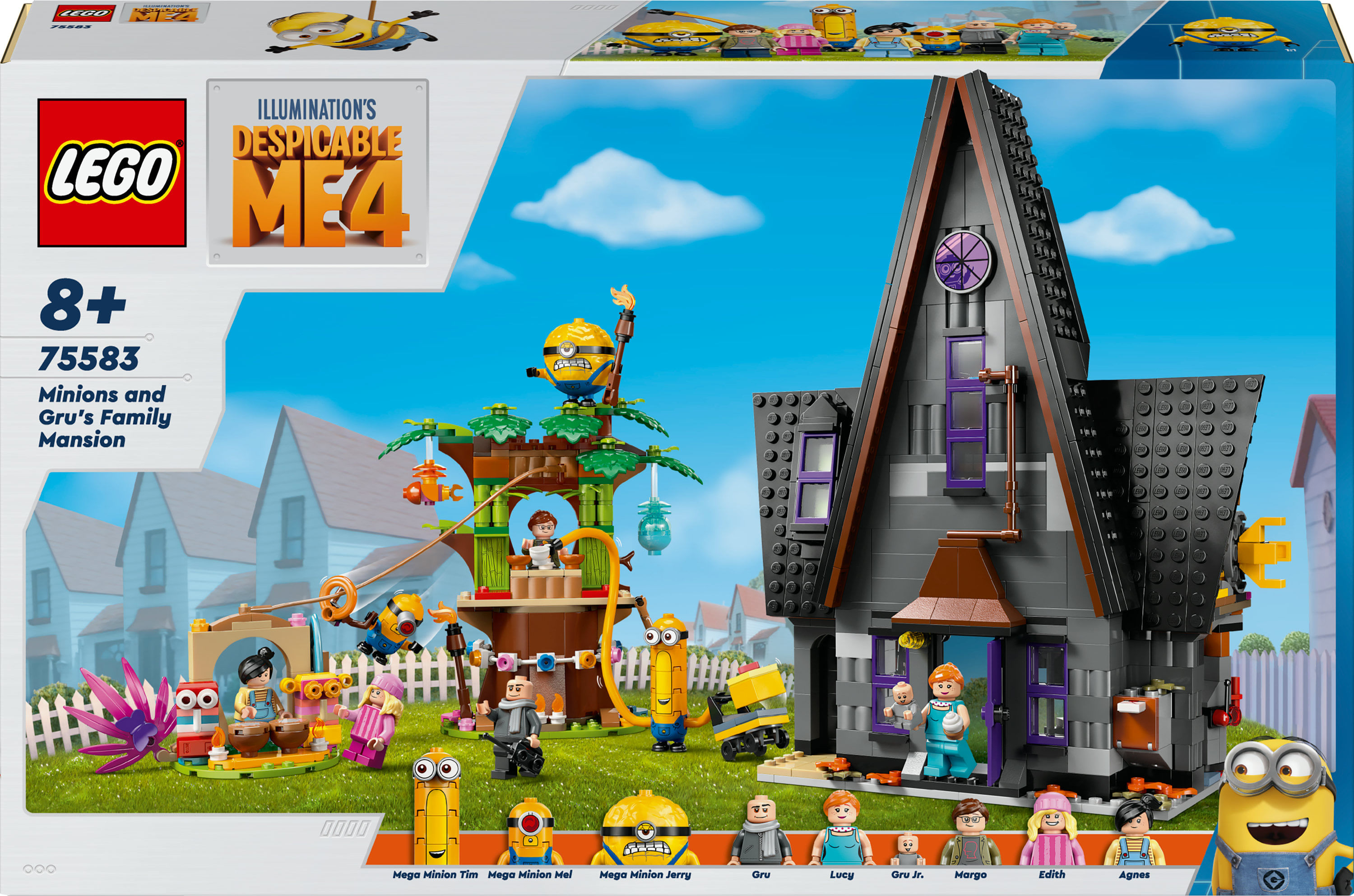 Lego I Minions e la villa della famiglia di Gru - Lego Minions 75583 LEGO I Minions e la villa della famiglia di Gru