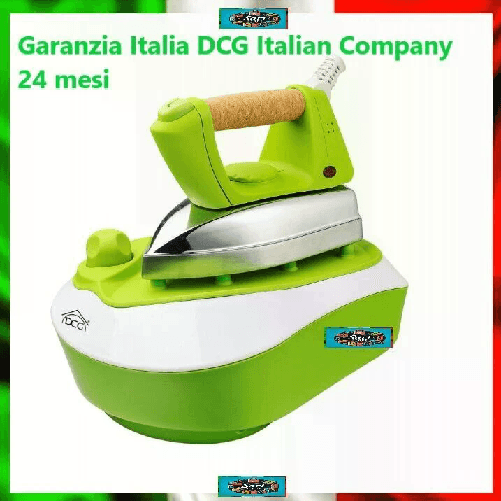 Dcg Ferro da stiro a Vapore Continuo e Verticale con caldaia 2300W professionale DCG Eltronic DB8000 ferro da stiro a caldaia 850 W 0,5 L Bianco, Gial